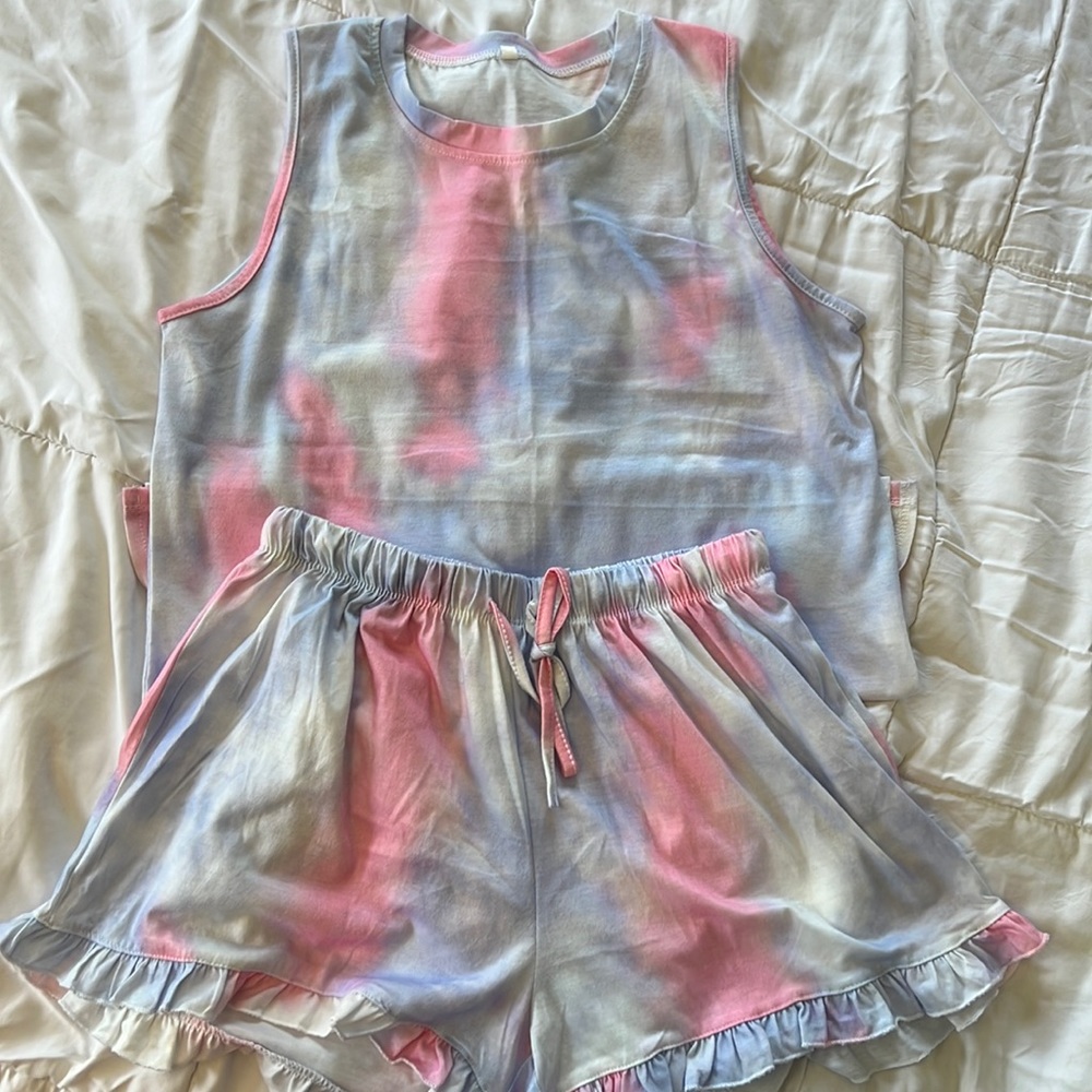 AMAZON | Cotton candy matching two piece set